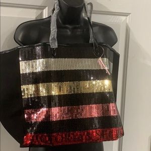 Victoria’s Secret Sequin Tote Bag (Multicolor)